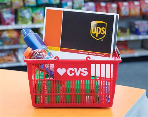 Seal and attach a prepaid label to your package at home. . Ups cvs